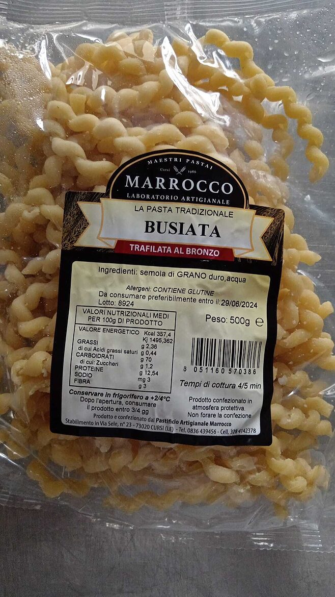 Marrocco Fresh Pasta