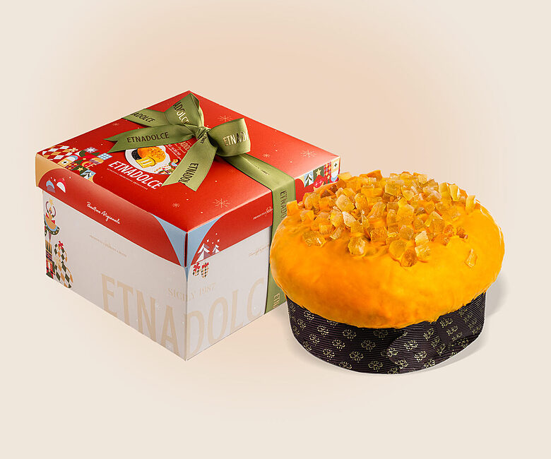 Pre-order: 3 Sicilian Citrus Panettone 1 kg Gift Box (delivery at the end of October)