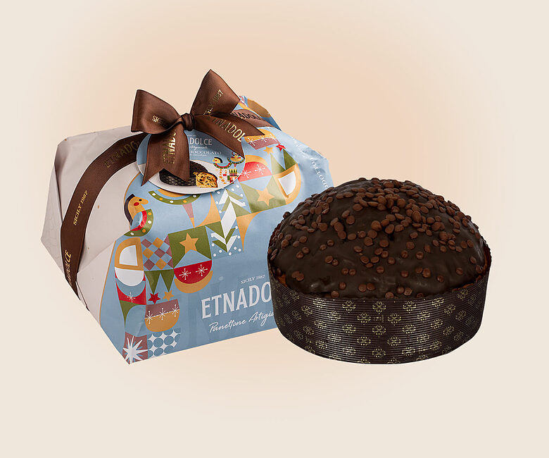 Pre-order: Chocolate Chip Panettone, Hand-wrapped 500 g