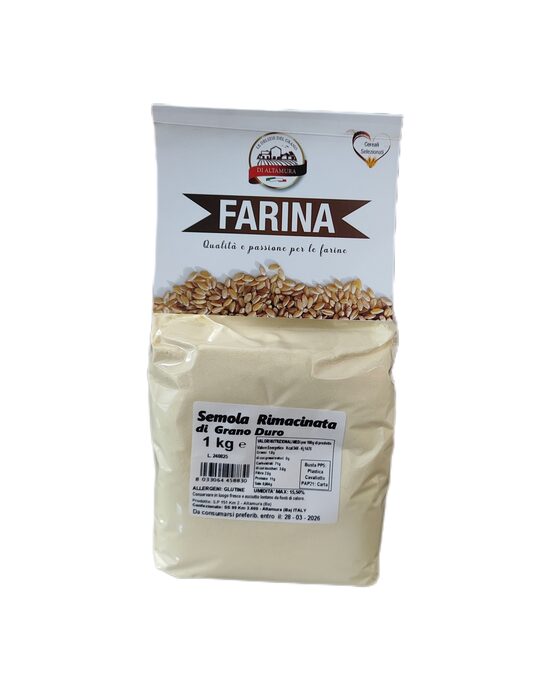 farina semola rimacinata la delizia