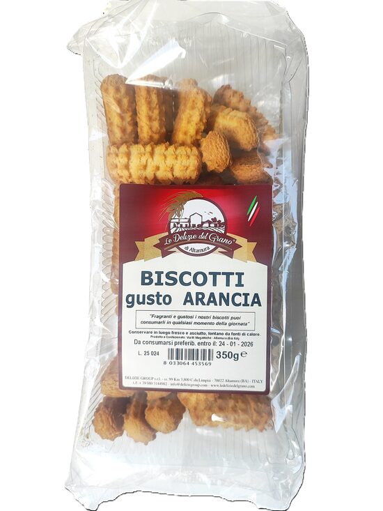 Biscotti gusto Arancia