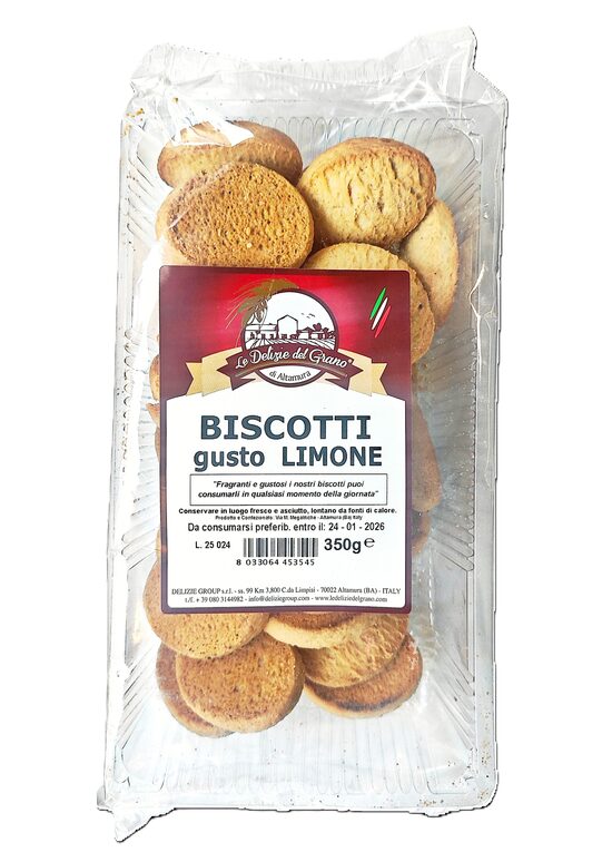 Biscotti gusto Limone
