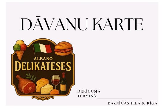 dāvanu karte 100 euro