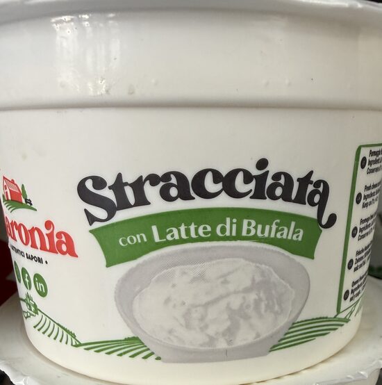 Stracciatella bufala