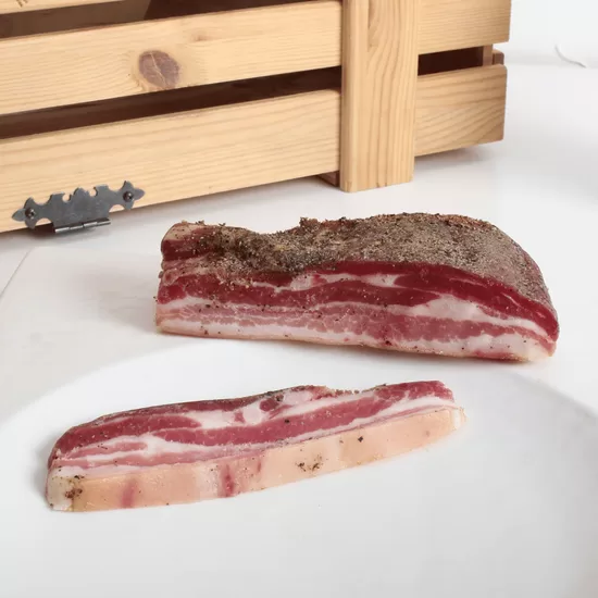 Pancetta tesa stagionata