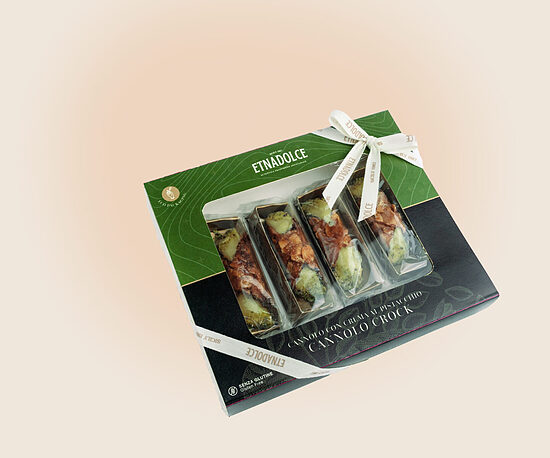 Rezervē! Cannoli Siciliani pistacchio 120g( piegādāts oktobra beigās)
