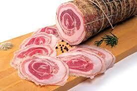 Pancetta arrotolata