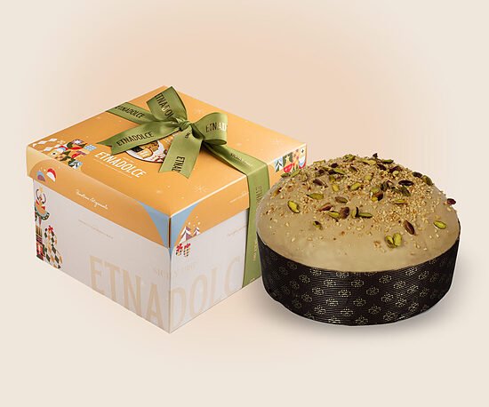 Rezervē! Panettone “Nocciola”, 750 g, dāvanu kastītē — piegāde gaidāma oktobra beigās