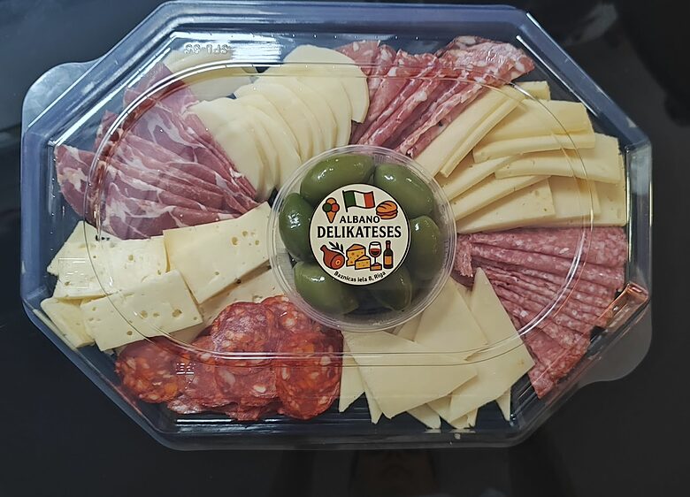 Italian antipasti platter